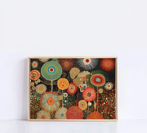 1000Pieces Jigsaw Puzzle Yayoi Kusama Abstract Colorful Nature Art For Adults Great Weekend Relaxation And Family Fun