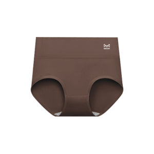 High-Waist Pure Cotton Womens Underwear Triangle Shorts Anti-Bacterial Comfortable Briefs Youth Spring Fashion MiiOW Cat Person