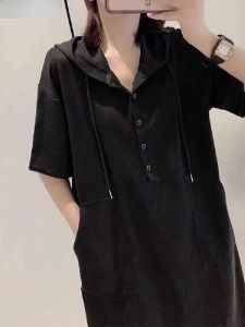 ขนาดใหญ่พิเศษขนาดผู้หญิงแฟชั่นกวางมองโกเลียแบรนด์เสื้อผ้าหลวมSlimming Design Plusขนาดแขนสั้นรุ่นใหม่