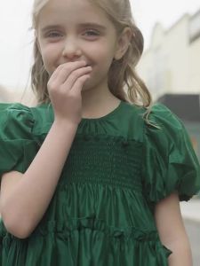 Summer Childrens Princess Dress Short Sleeve Pullover