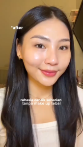 SCORA Sheer Glow Tone Up Cream 30gr - Krim Tone Up Mencerahkan Wajah Secara Natural