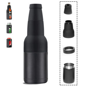 12oz Stainless Steel Beer Cold Storage Tank with Opener Double Wall Vacuum Insulated Thermos Bottle for Drink Can Mug Cool Cold