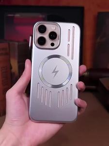 Luxury Heat Dissipation Phone Case for Xiaomi Poco X8 Pro Max X8 Pro for Magsafe Magnetic Wireless Charging Protective Cover