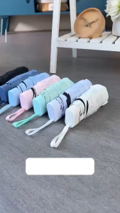 ร่มพับมินิ ป้องกันรังสี UV 100% ขนาดเล็กพิเศษ จัดเก็บง่าย SKY