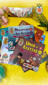 Buku Anak 13 Pemimpin Islam Dunia KOMPLIT 1SET Full Color For Kids Muhammad Al-Fatih Harun Ar-Rasyid Al-Mamun Abdul Hamid II Umar bin Abdul Aziz Penerbit Pustaka Quran Sunnah PQS