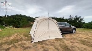 MOUNTAINHIKER automatic dome tent canopy waterproof quick-open docking tent outdoor camping large sunshade tarpaulin family dome shelter