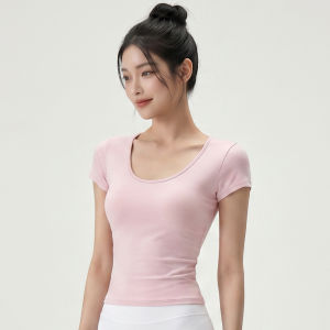 sui xin yu qie | Slim Breathable Fitness Training Shirt