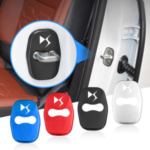 4PCS Car Door Lock Cover Stainless Steel Protection Accessories For DS DS4S DS5 5LS DS3 DS4 DS6 DS7 DS9 WILD RUBIS SPIRIT ETense