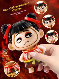 FANMIAO | Changeable Faces Nezha Doll Figure Accessory