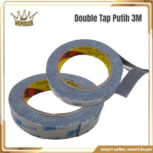 DOUBLETAPE 3M PUTIH PE FOAM / DOUBLE TAPE PEREKAT SOLASI  3M