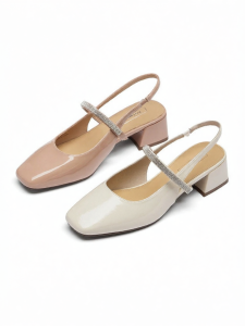 Hotwind | Shallow Opening Chunky Heel Square Toe Womens Shoes