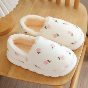 Winter Thick Bottom Soft Sole Postpartum Slippers Cotton Shoes for Pregnant Women And New Mothers Autumn Winter Home Slippers