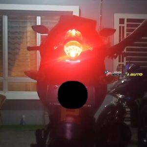 Motorcycle 27 LED Brake Light Bulb 12V 27SMD Kelip Strobe Flash or No Flashing T20 1157 Honda Yamaha Modenas