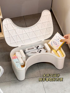 Cute Office Footrest Anti-Slip Storage Stool Desk Underfoot Pedal Bench Comfortable Home Decorations And DIY Supplies