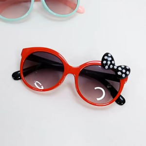 H044A Kacamata Anak Perempuan Model Model Pita Anti Silau Kacamata Fashion Anak Kekinian