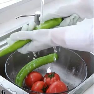 Găng tay cao su rửa chén bát giặt đồ siêu bền rẻ chùi bếp dọn vệ sinh tiện lợi M46