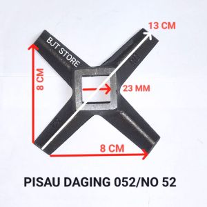 Pisau Daging/Pisau Gilingan Daging 052/No 52 Baja