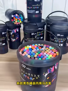 Hộp Bút Màu Acrylic 24 Cây An Toàn Không Độc Hại Màu Không Lem