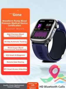 High-Precision Blood Pressure Oxygen Heart Rate Smart Watch Health Tracker