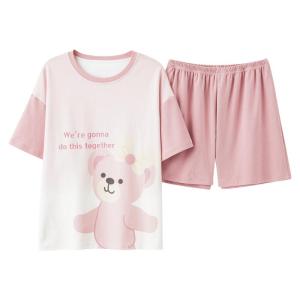 Váy ngủ nữ MiiOW bằng cotton mỏng tay ngắn phong cách công chúa