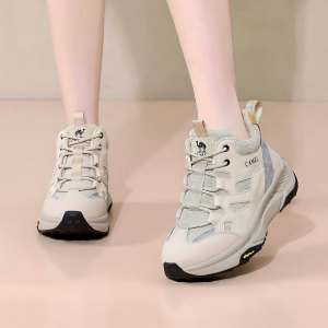CAMEL | High Top Fleece Lined Insulated Women Outdoor Shoes