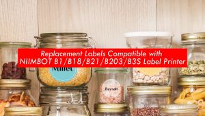 NIIMBOT B21/B1/B3S/B31 Cartoon Animal Label Paper Can Be Used For Home/Study/Officecontent Stickers