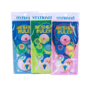 Seeko Childrens Toys Ten Thousand Flower Ruler Student Stationery Creative Small Fresh Ruler