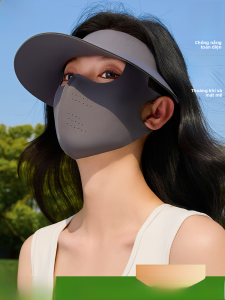 MiiOW | Mũ Nón Chống UV Có Khẩu Trang cho Phụ Nữ