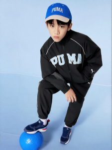 PUMA | Autumn Long Sleeve Zippered Stand Collar Set Two Pieces