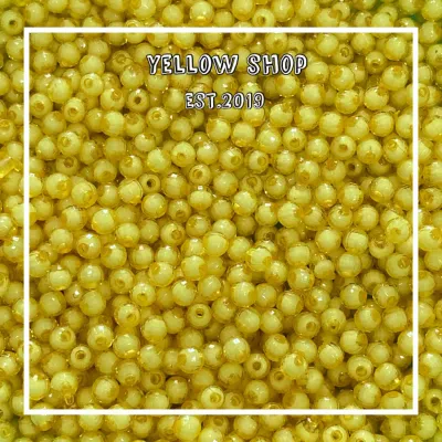 ลูกปัดทับทิม 6 มิล ลูกปัดสอดไส้ (บรรจุถุงละ 50 g.) มีหลายสีให้เลือก
