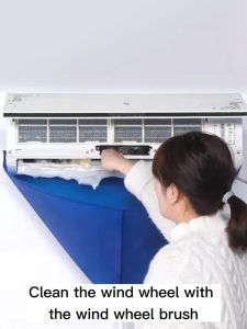 Air Conditioner Cleaning Kit Air Conditioner Water Bag Cleaning Dust Washing Cover Clean Waterproof Air Conditioner Cleaning Kit