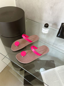 Dép Xỏ Ngón Nhập Khẩu Thái Lan Cho Nữ Sử Dụng Tại Nhà Phòng Tắm Chống Trơn Trượt Đi Biển Dép Xăng Đan Thời Trang Phong Cách Đường Phố Giày Phun Áp Lực Nhựa