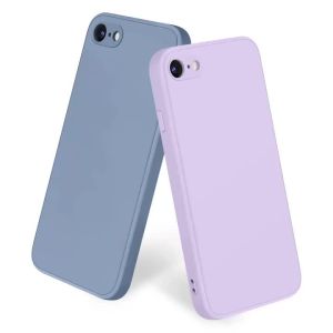 Case For iPhone 7 8 SE 2020 2022 Cover Liquid Silicone Shockproof Protective Back Cover For iPhone 7 8 SE 2020 2022 Shell