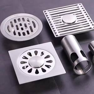 10/12cm Stainless Steel Anti-odor Floor Drains Drainer Shower Strainer Cover Bathtub Ground Leakage Bathroom Hardware Accessorie