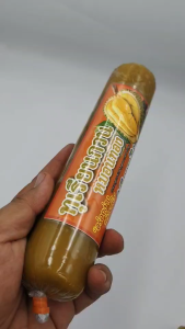 ทุเรียนกวนหมอนทองแท้ 100 % ไม่มีสารกัดสีและสารกันบูด ขนาด 500 กรัม 300 กรัม และ 150 กรัม รสชาติแท้