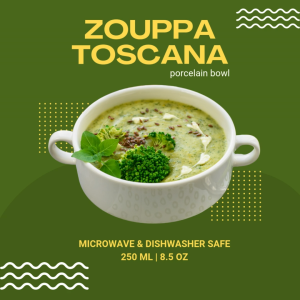 Zouppa Toscana Bowl | Mangkok Sup Zuppa Keramik | Mangkuk Soup