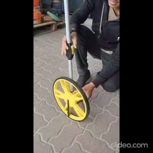 CN Distance Walking Measuring Wheel Mechanical Counter 10000M (10KM)/Pengukur Jalan
