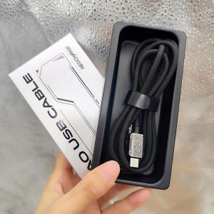 PD Quick Charger 80W 120W 135W 6A For Nubia Red Magic 7 7S Z40 Z40S Pro 6A Gaming Data Cable Type-C to USB C Metal Braided Wire