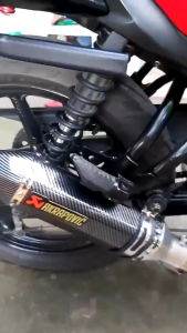 Original Akrapovic muffler Pipe 38mm-51mm Universal 51mm exhaust pipe for Motorcycle