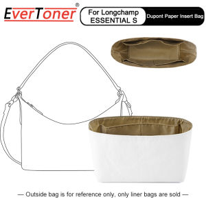 Everstoner กระเป๋าเครื่องสำอางสำหรับผู้หญิงดูปองท์อเนกประสงค์สำหรับ Longchamp กระเป๋าที่คั่นกระดาษกระเป๋าเครื่องสำอางเดินทางด้านในกระเป๋ากระเป๋าเงินอุปกรณ์สายรัด