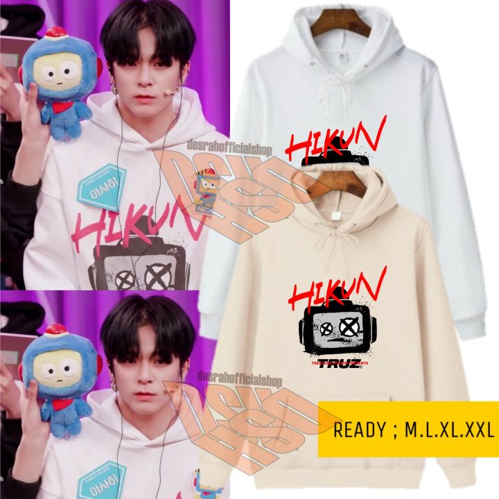 TREASURE TRUZ HIKUN パーカー 数量は多い TRUZ TREASURE HIKUN メルカリ - パーカー K-POP