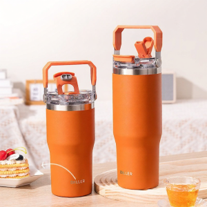 Stainless Steel Dual Use Travel Mug