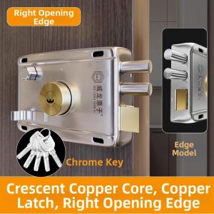 DIANRUI | Universal Outdoor Wooden & Metal Door Security Lock Set