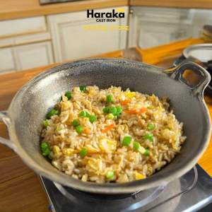 Haraka Wajan Baja Cast Iron / Wajan Besi Cor 25 cm