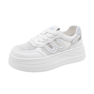 Giày Sneaker Dày Đế Trắng Thông Gió MESH