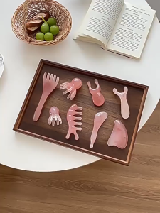 Dredging Meridian Face-Lifting Tool / Alat Pijat Wajah Guasha Jade Face / Guasha Facial Lifting Anti Aging