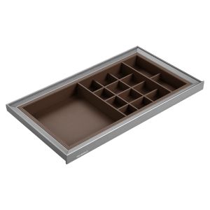 HIGOLD | Multi-Function Drawer Basket with Dampening Mechanism for Wardrobe