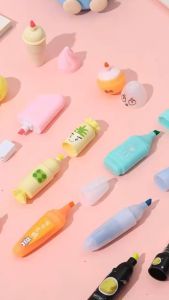 Murah Banget - Highlighter Warna-Warni 6 PCS / Stabilo Dessert Lucu