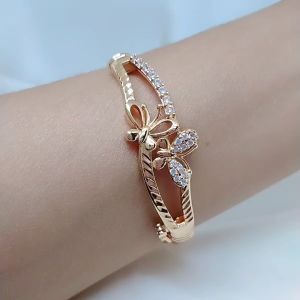 Gelang Tangan Bangle Xuping Wanita Aksesoris Fashion Awet Tahan Lama Anti Karat Cocok Untuk Harian G5-10G