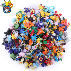 Takara Tomy | 24-144 Pcs Pokemon Action Figure 2-3CM Not Repeating Mini Figures Model Toy Pikachu Anime Kids Collect Dolls Birthday Gifts